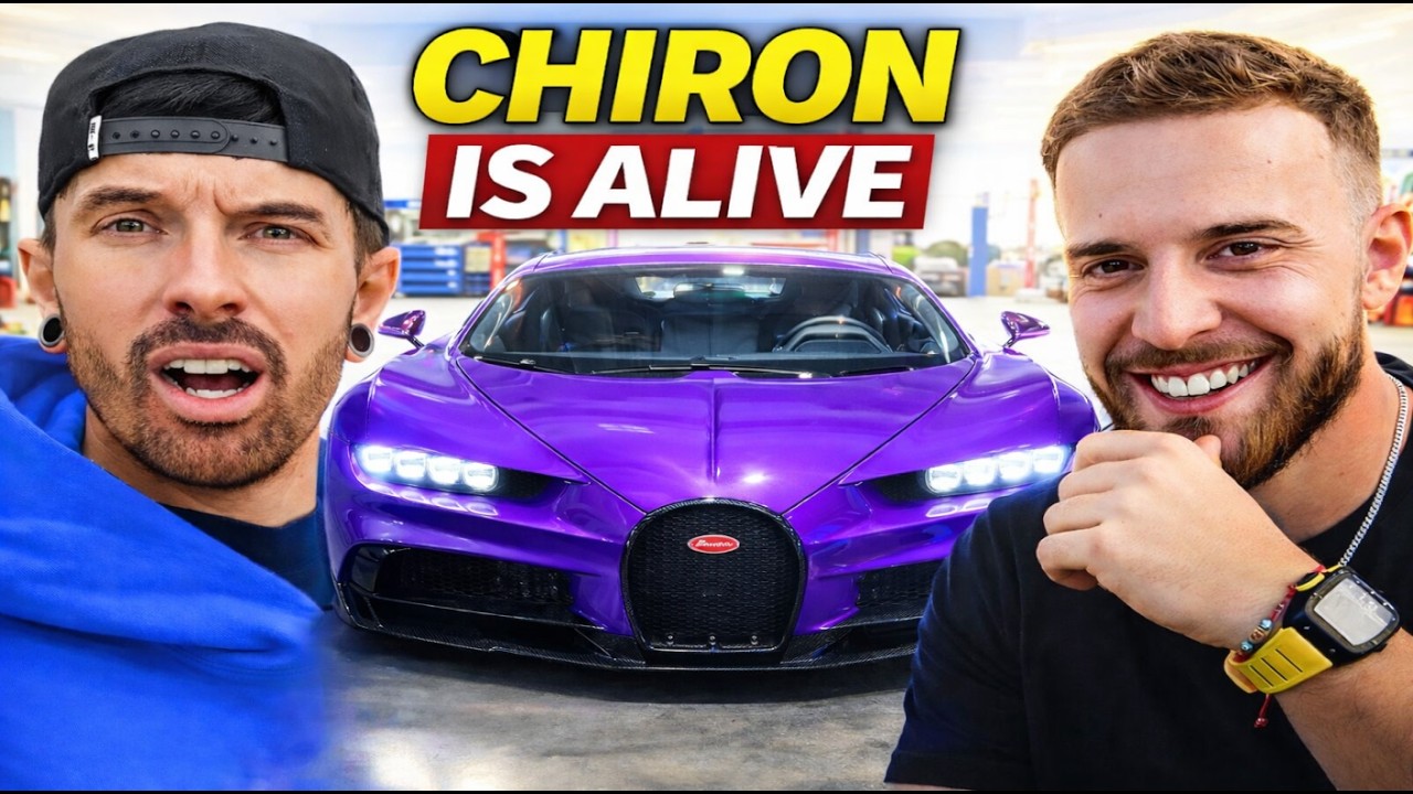 Mat Armstrong Proved Bugatti Wrong… The Chiron’s W16 Finally Started