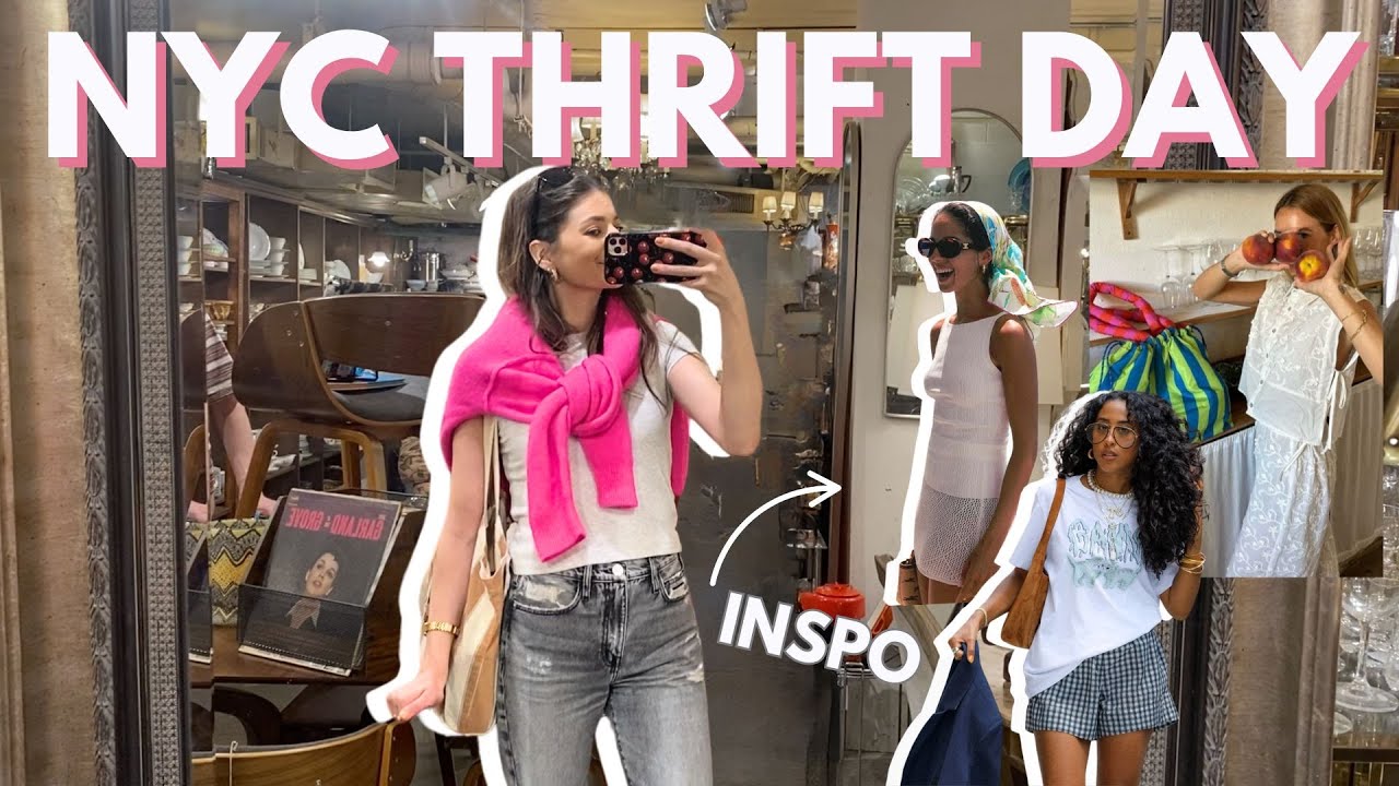 THRIFT WITH ME FOR SUMMER IN NYC! | East Village Thrift & Haul