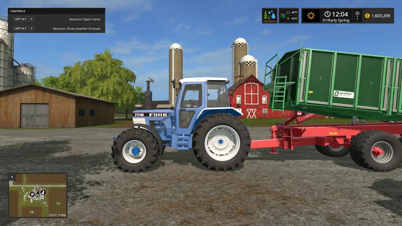 Farming Simulator 2017 Grain Bins