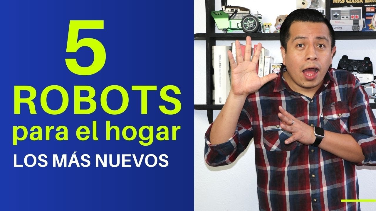 🤖 5 ROBOTS para el HOGAR | LOS MÁS NUEVOS