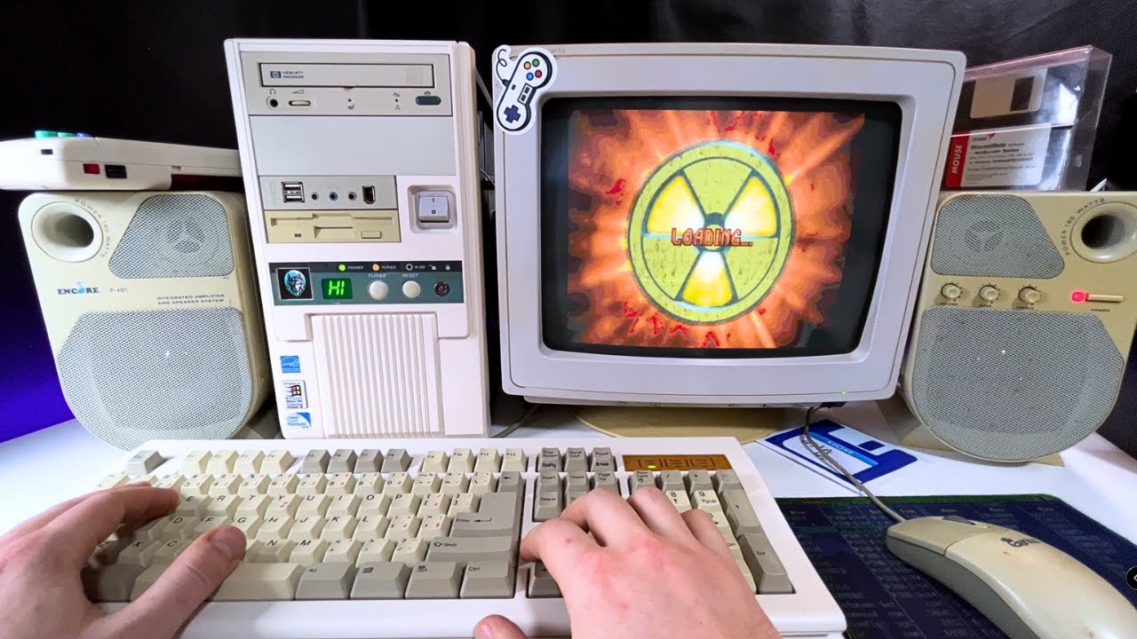 Restored Pentium II PC | Booting Windows 98, Duke Nukem 3D & Quake