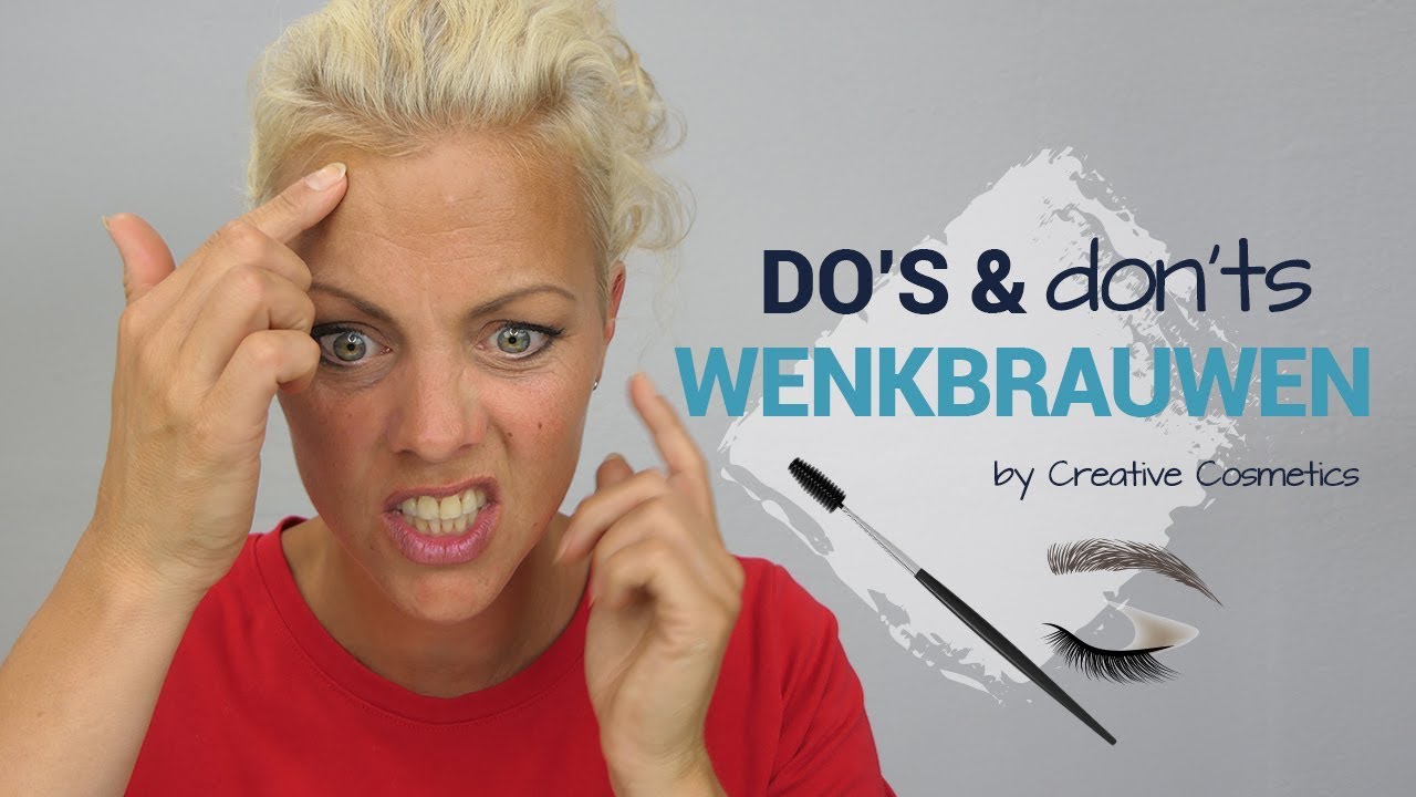 Do's and don'ts wenkbrauwen tekenen || Creative Cosmetics