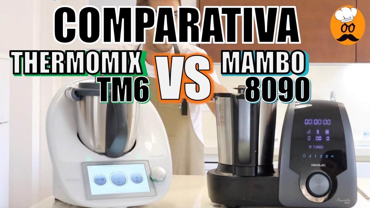 COMPARATIVA MAMBO 8090 CECOTEC ⚡️ VS 💥 THERMOMIX TM6