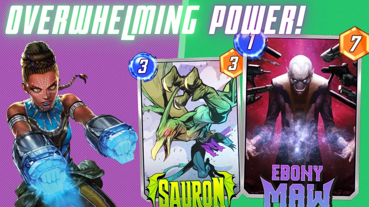 Is it time for Sauron to Shine? - Marvel Snap Deck Highlight