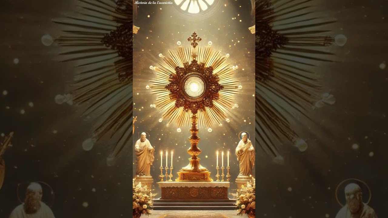 🌹✨ CINCO MINUTOS CON JESÚS SACRAMENTADO  - Rosas y Luz Divina 🌟