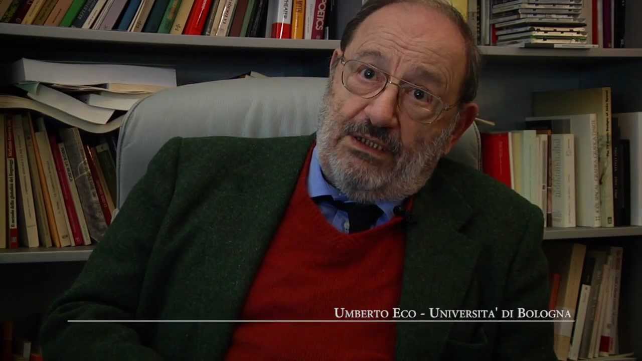UMBERTO ECO: perché ALMA MATER STUDIORUM UNIVERSITA' DI BOLOGNA