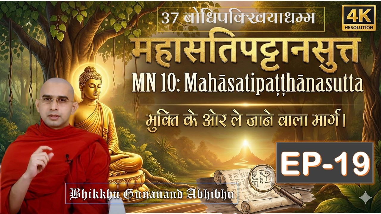 सतिपट्ठानसुत्त देशना के अद्भुत परिणाम जानिए! | EP-6 | सतिपट्ठानसुत्त | Bhante Gunanand #meditation