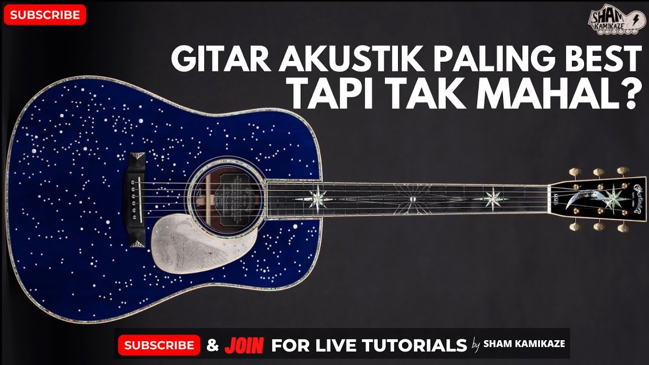 Gitar Akustik Paling BEST Tapi TAK MAHAL?