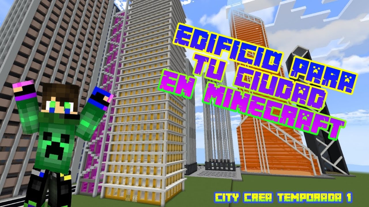 Tutorial: Edificio de oficinas en Minecraft ||| City crea temporada 1