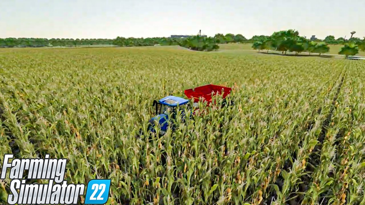 Spreading Solid Fertilizer | ElmCreek Map | Farming Simulator 22