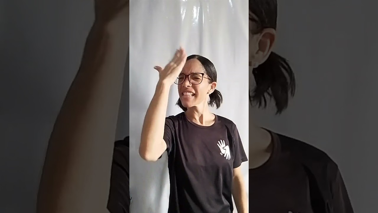 Em nome de Jesus, Aline Silva, em Libras