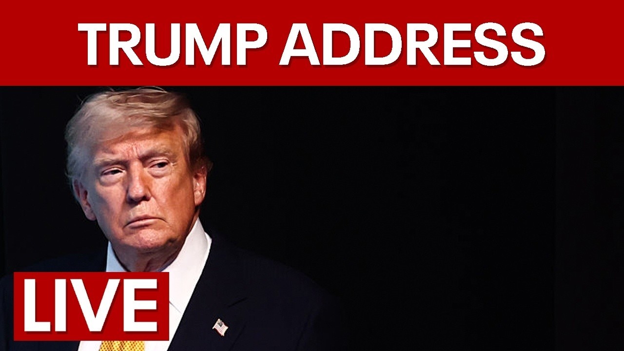 LIVE | Trump delivers remarks on elections during primetime address