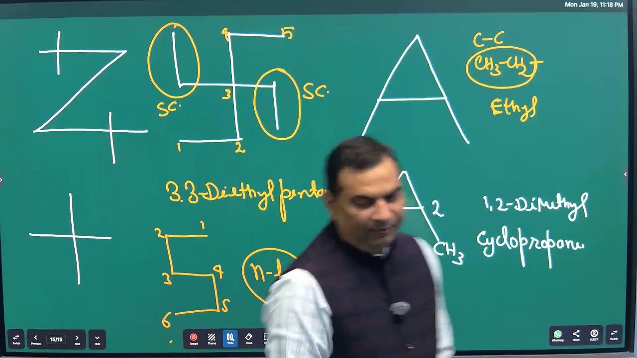 BOC ( IUPAC Alkyl Group ) Lecture - 5