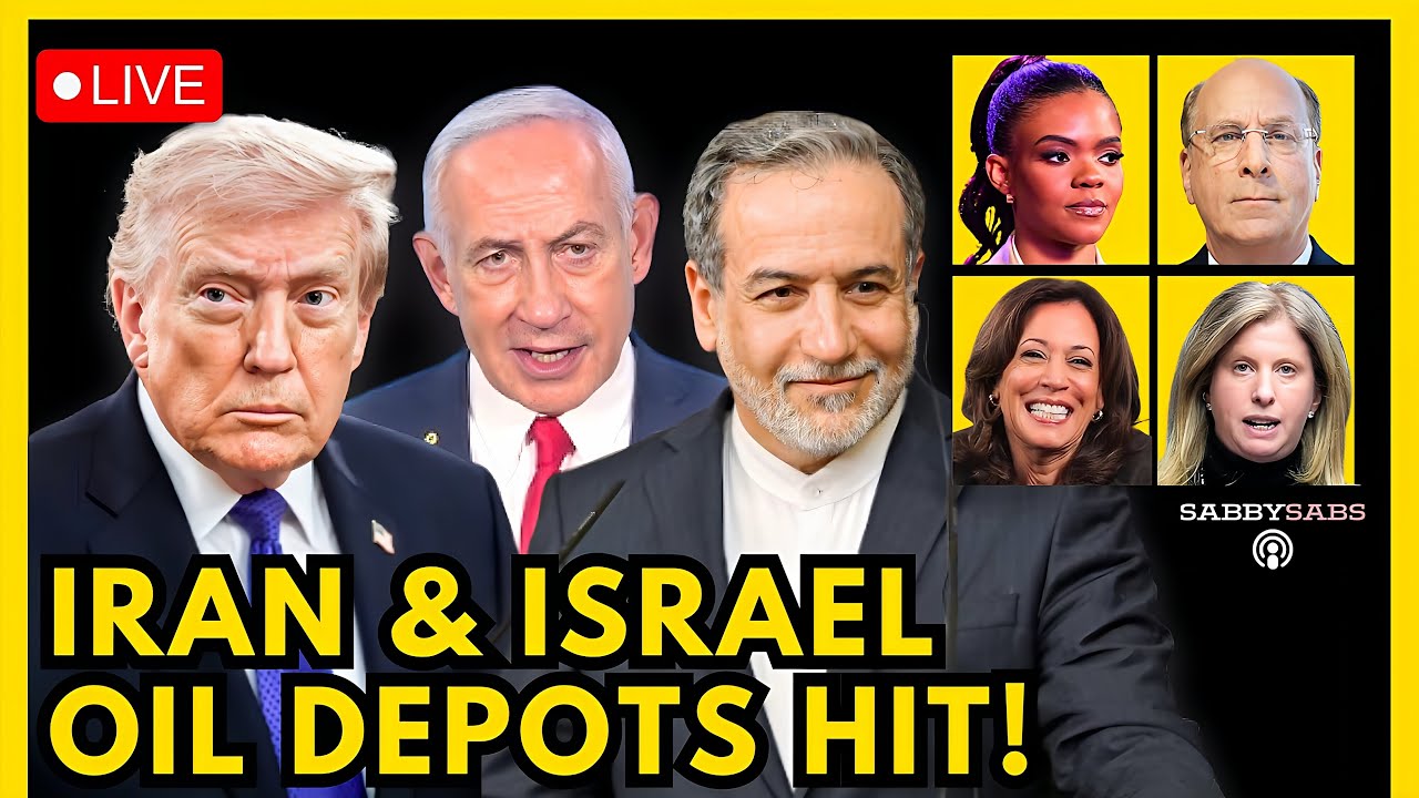 IRAN & ISRAEL OIL STRUCK, CANDACE OWENS ATTACK, BLACKROCK FREEZE, JESSE JACKSON FUNERAL, FALSE FLAGS