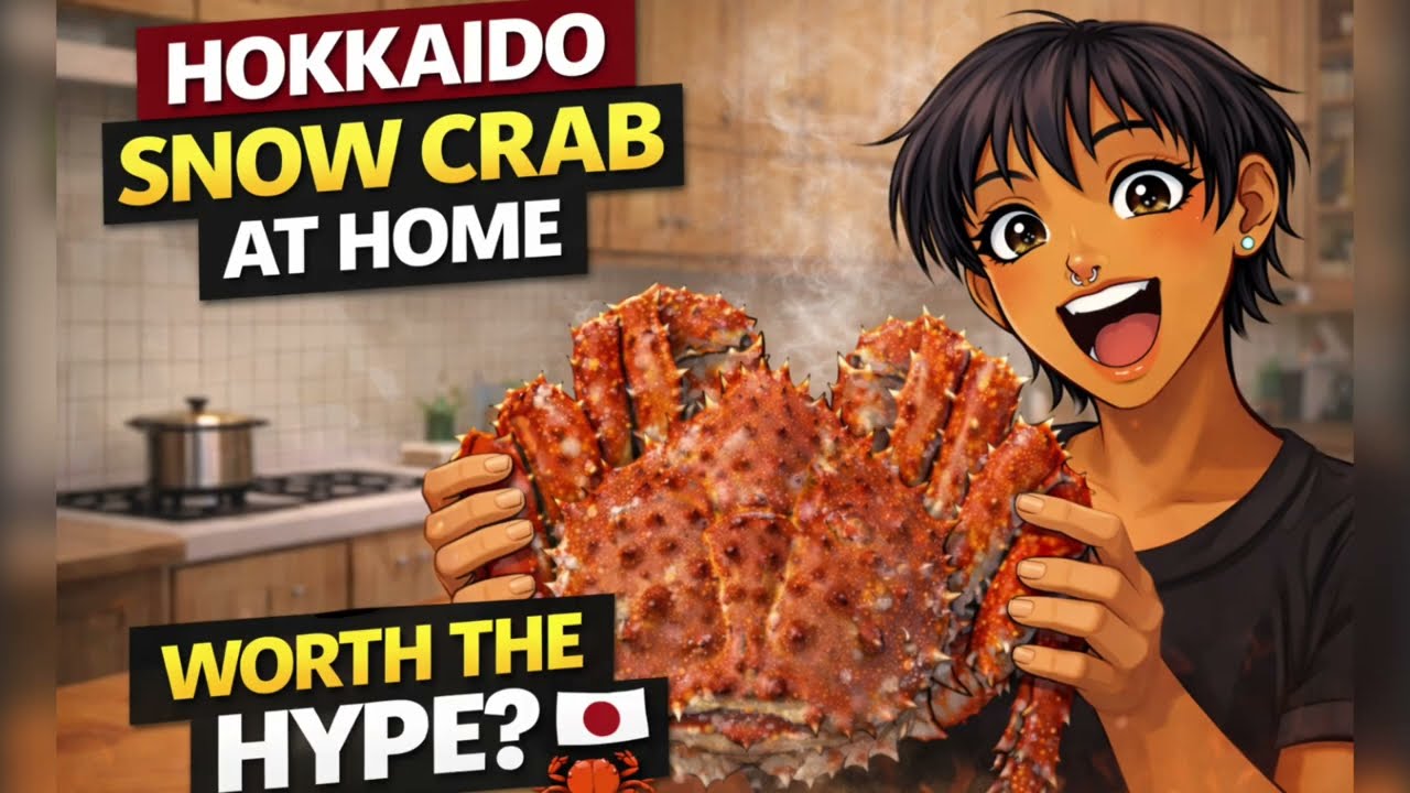 Is Hokkaido Snow Crab REALLY That Good? #crab #japaneats #japanfood #hokkaido