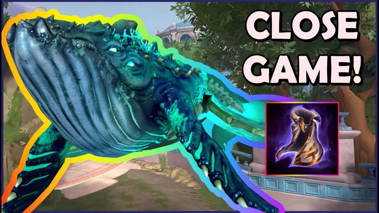 TIE GAME WITH BAKE KUJIRA: Smite A-Z Support (Season 11 BAKE KUJIRA Support Conquest Gameplay)