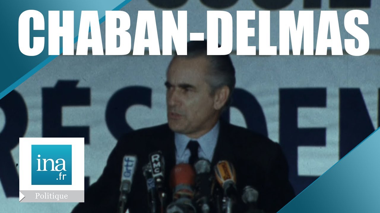 1974 : Meeting de Jacques Chaban-Delmas à Lille | Archive INA
