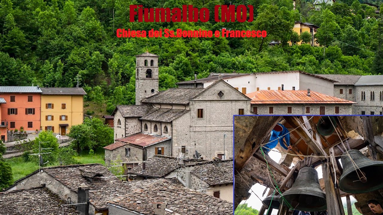 Le campane di Fiumalbo (MO) - Chiesa dei Ss.Donnino e Francesco