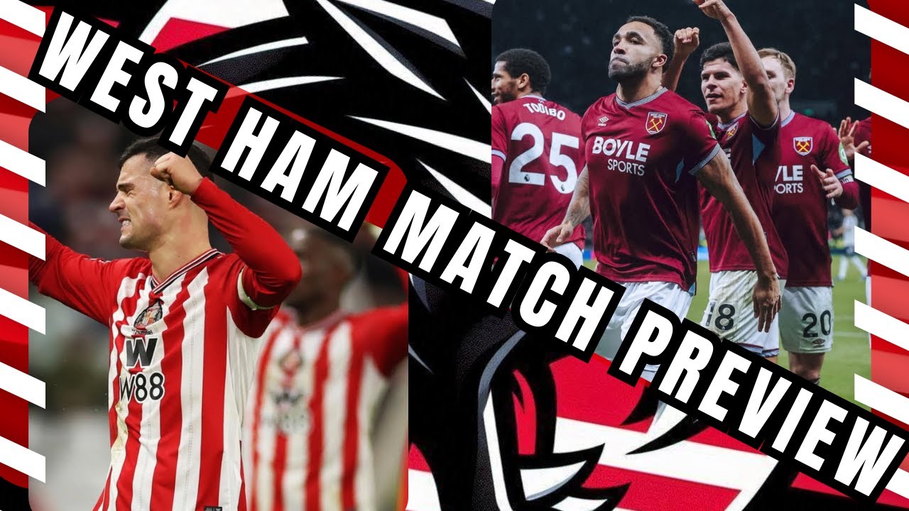 WEST HAM VS SUNDERLAND | BACK IN BLACK | BACK TO BACK WINS???