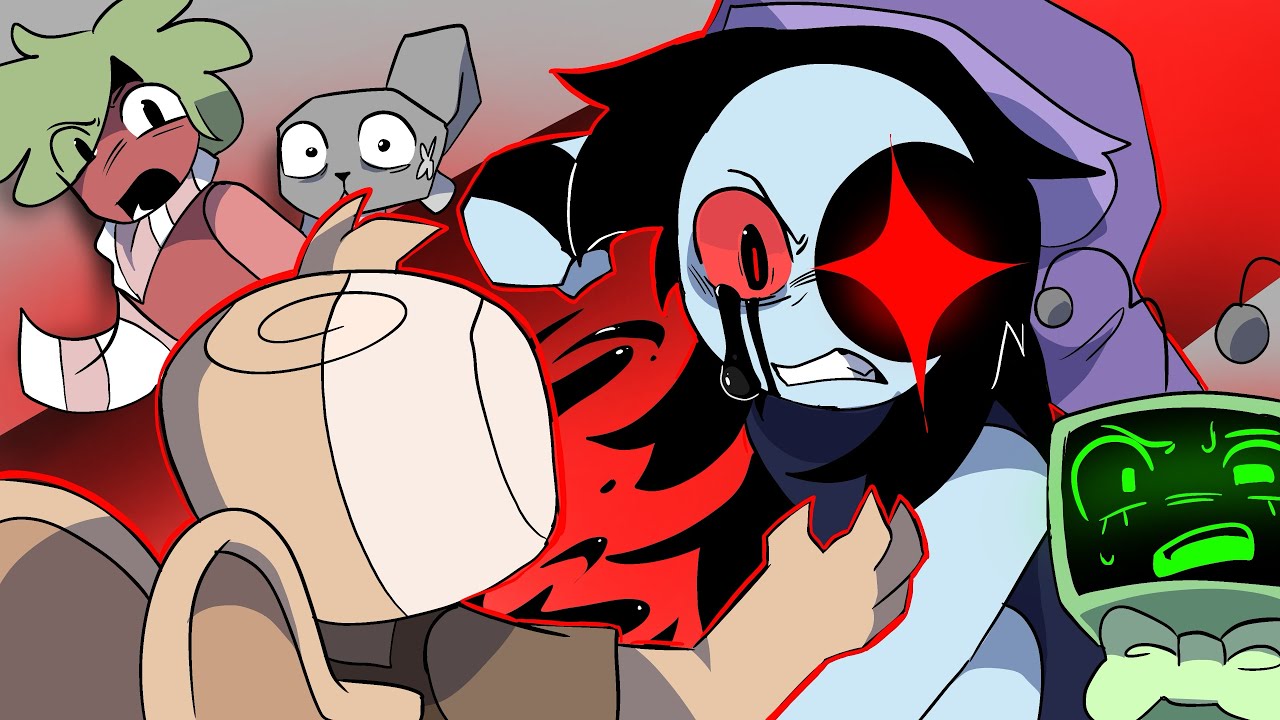 Twisted Astro vs 3 Mains // PART 2 // DANDYS WORLD FIGHT ANIMATION