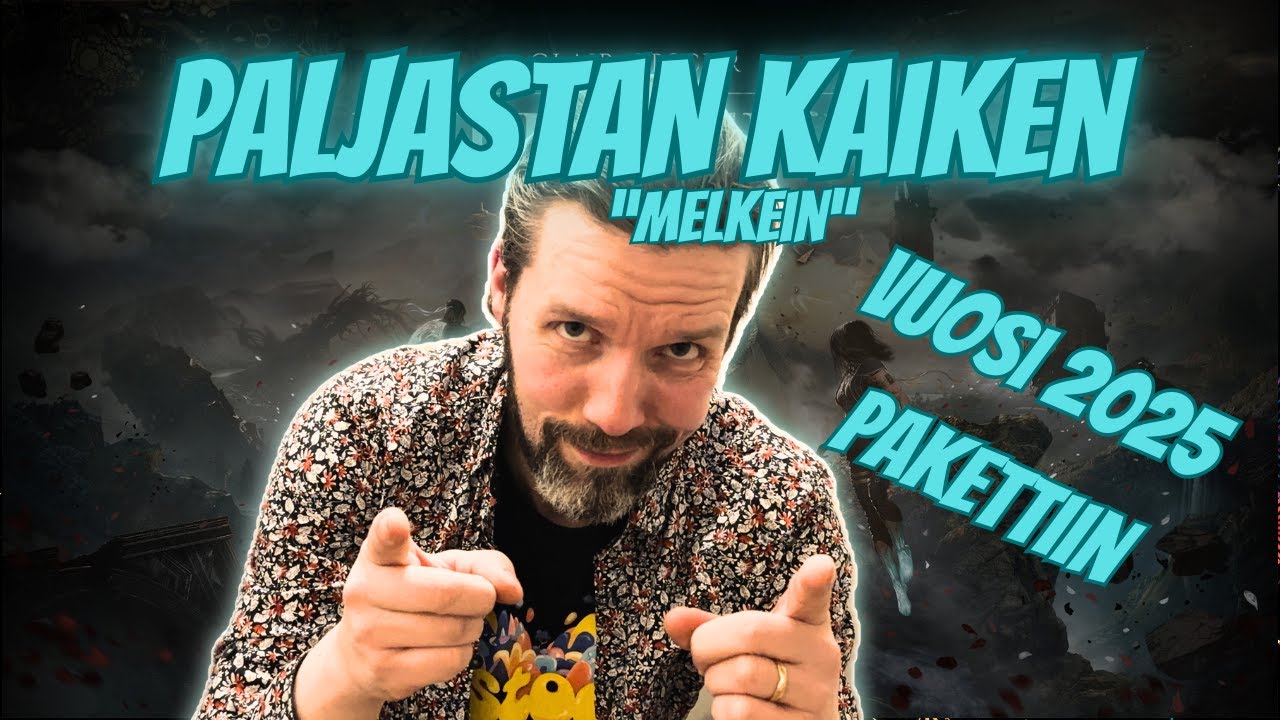 VUOSI 2025 PÄHKINÄNKUORESSA. Paljastan uusia asioita itsestäni.