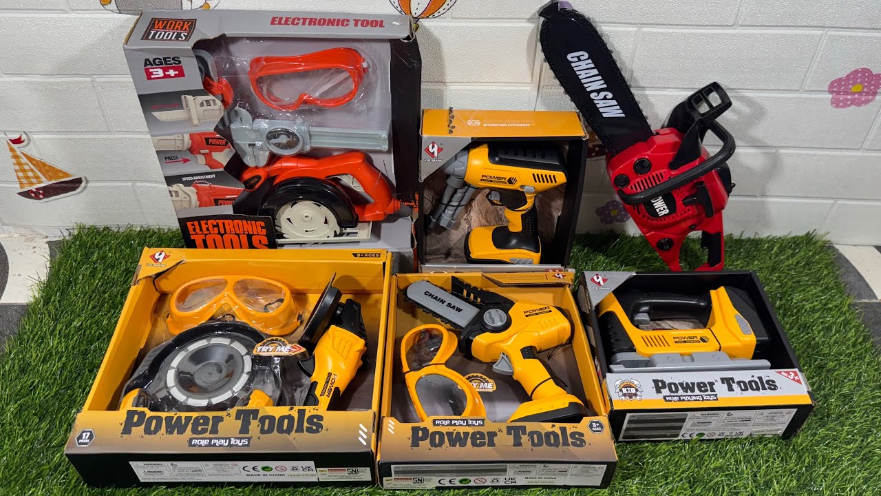 5 min to open the box, Elektrik Drill, Electric Saw, Hammer With Wriench,Pliers,Hacksaw