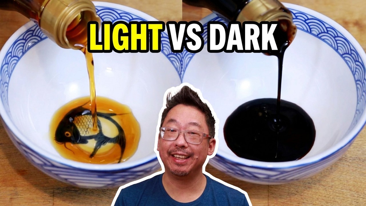 STOP Using The Wrong Soy Sauce! Light vs Dark Soy SauceExplained