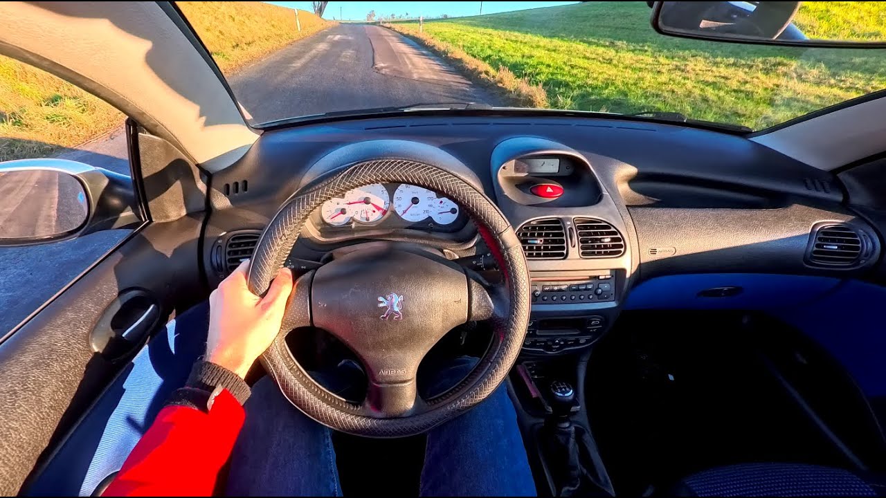 2003 Peugeot 206 CC [1.6 - 109 HP] POV Test Drive 4K