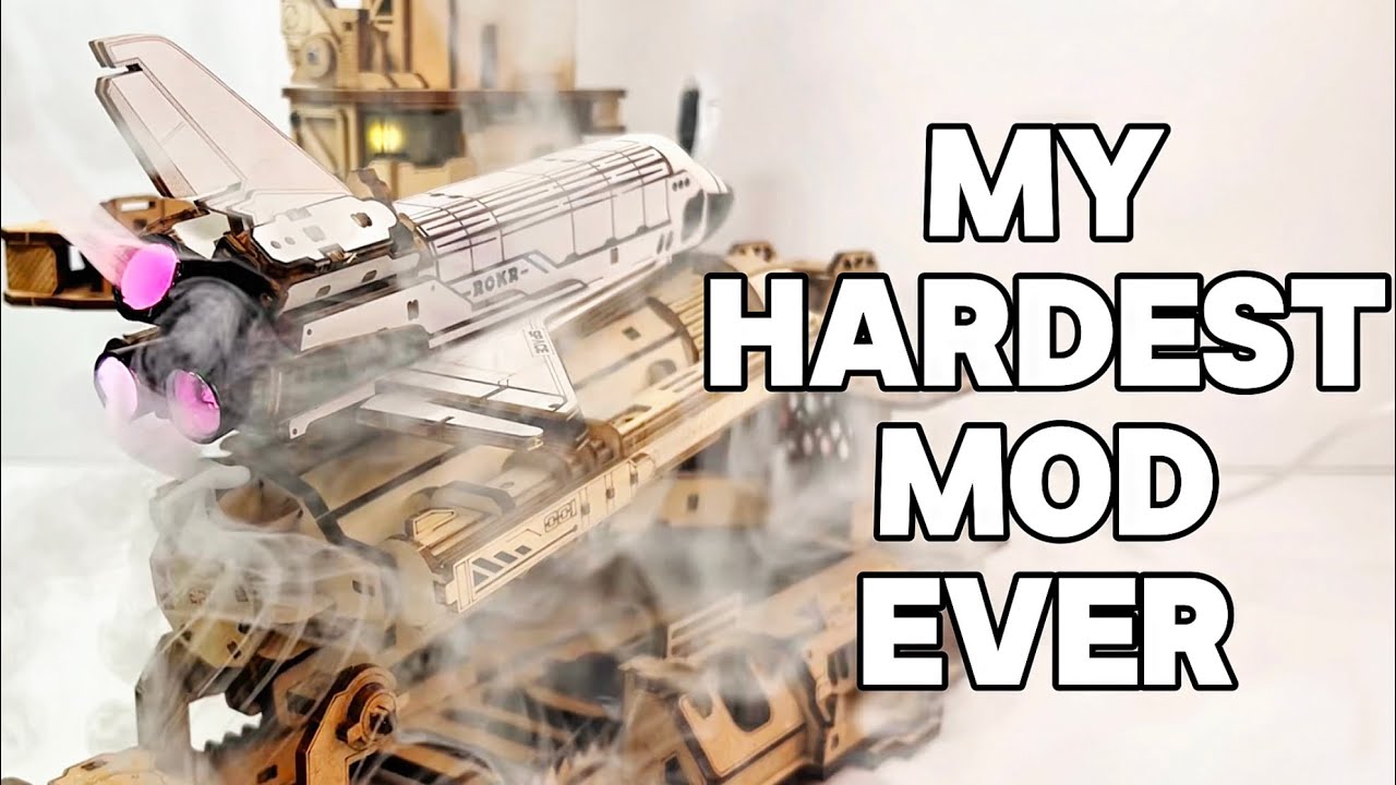 This is The Hardest Mod I've Ever Done - Turning Space Shuttle Model into a Launch System