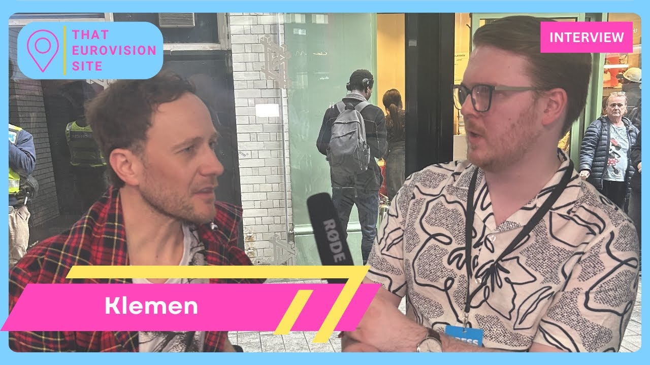 TES Interviews: Klemen (Slovenia 2025) at London Eurovision Party 2025 -  That Eurovision Site