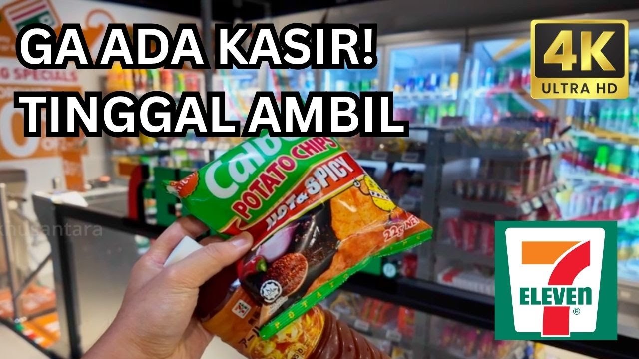 Ga ada KASIR! 7ELEVEN PAKAI AI