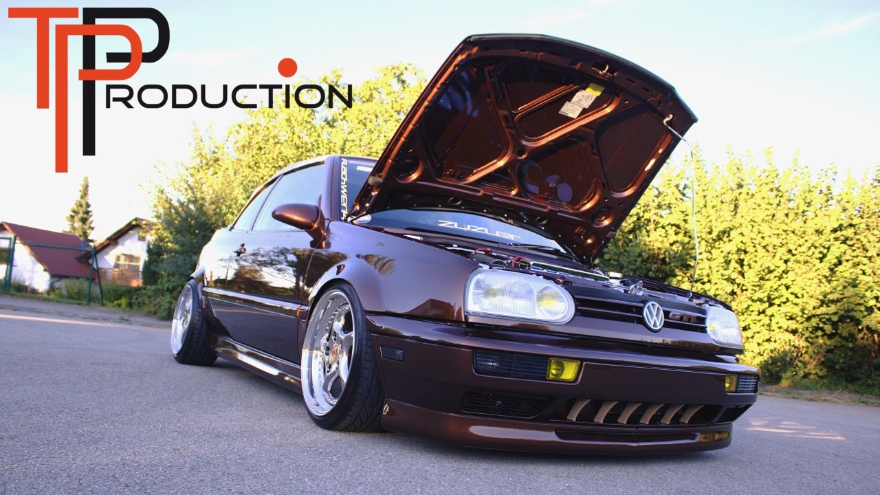 Static VW Golf 3 Cabrio | Chromewolf | Car Porn | TPProduction