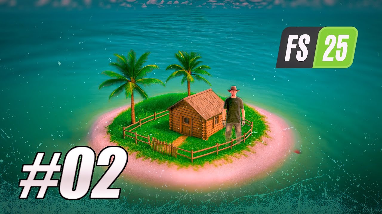 El ABUELO DE LA ISLA  | Farming Simulator 25  💰🔥 | La Isla Perdida 🪓🚜