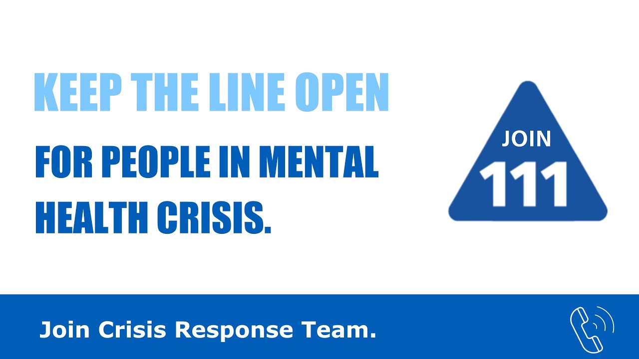 Join 111 Mental Health Crisis Response Team