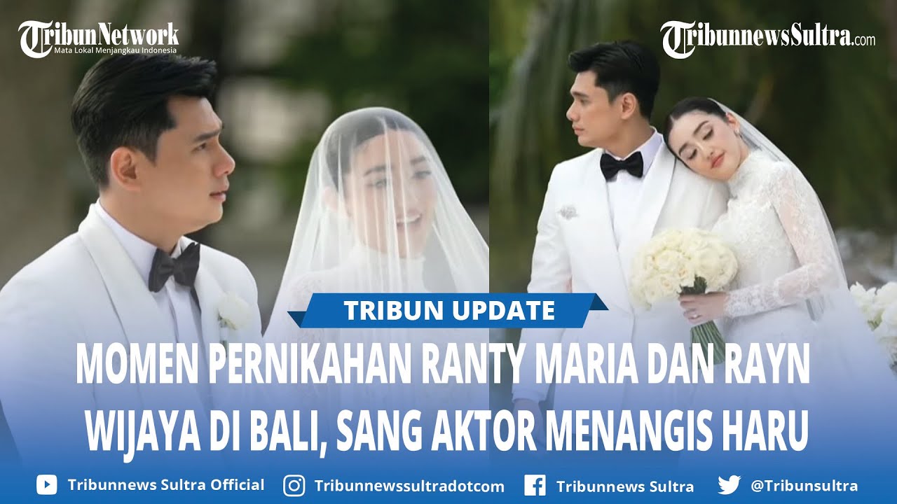 Ranty Maria dan Rayn Wijaya Menikah Hari Ini, sang Aktor Menangis Haru