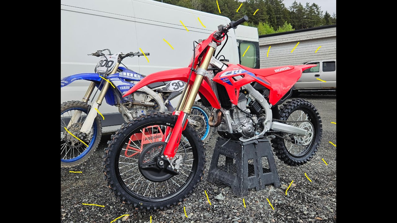 Brand new Honda CRF450R 2024 - I'm positively surprised!