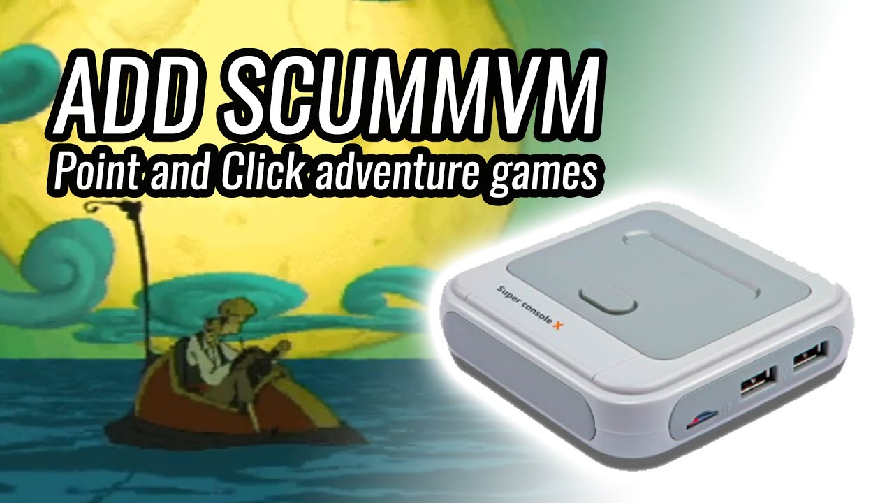 EmuElec - Adding ScummVM Games Video Guide - EEMC404
