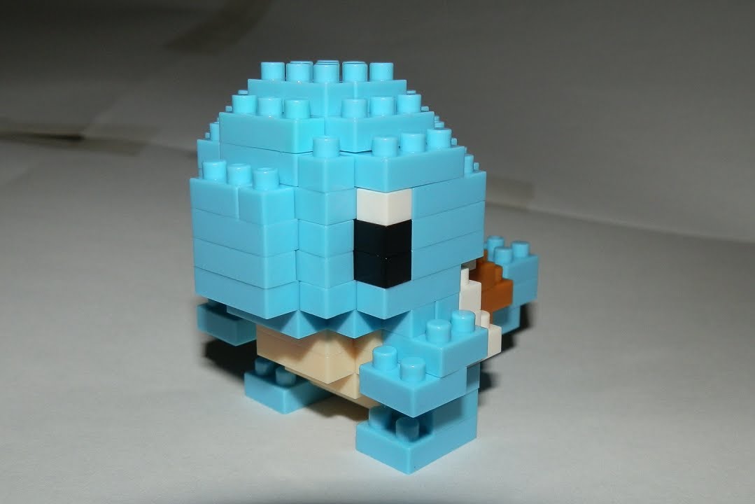 Pokemon Nanoblocks: Building Squirtle