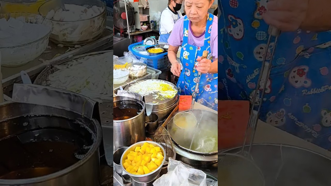 เจ้าตำรับหมี่หวานที่ขายดีมากในกรุงเทพฯ‼️