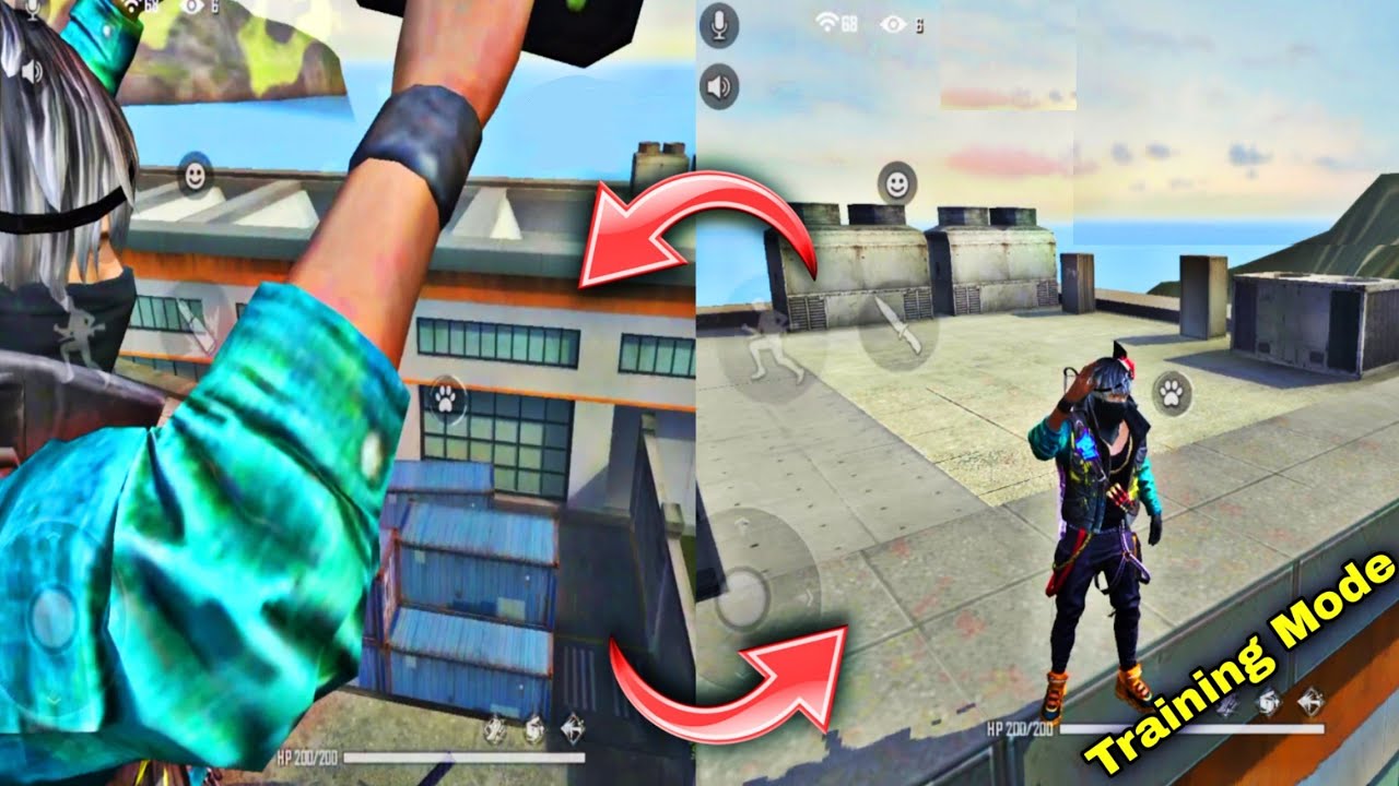 TRAINING MODE TOP 5 NEW TRICKS | NEW BUG / GLITCH IN GARENA FREE FIRE