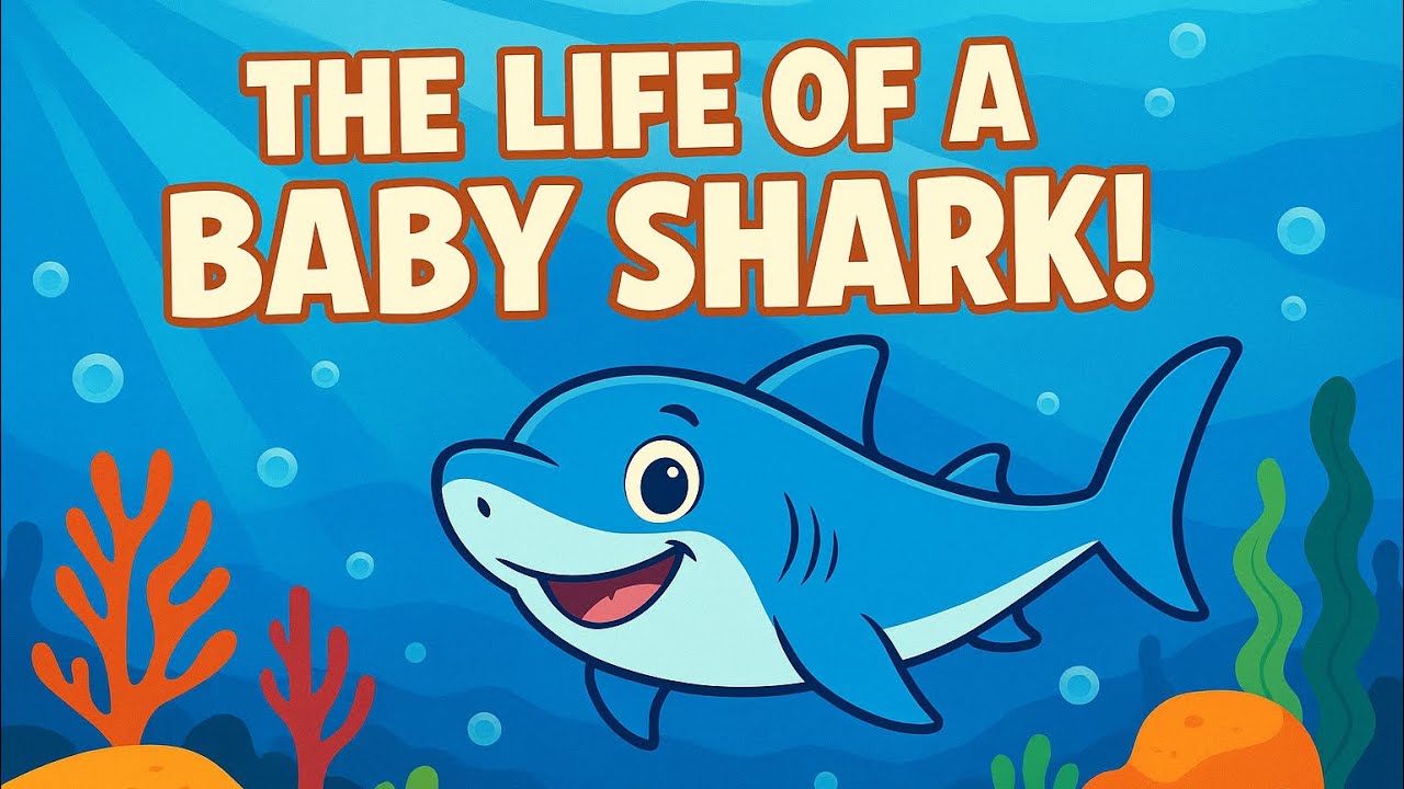 The Life of a Baby Shark 🦈 #forkids #forlearning #learningforkids #learning #animals #nature 