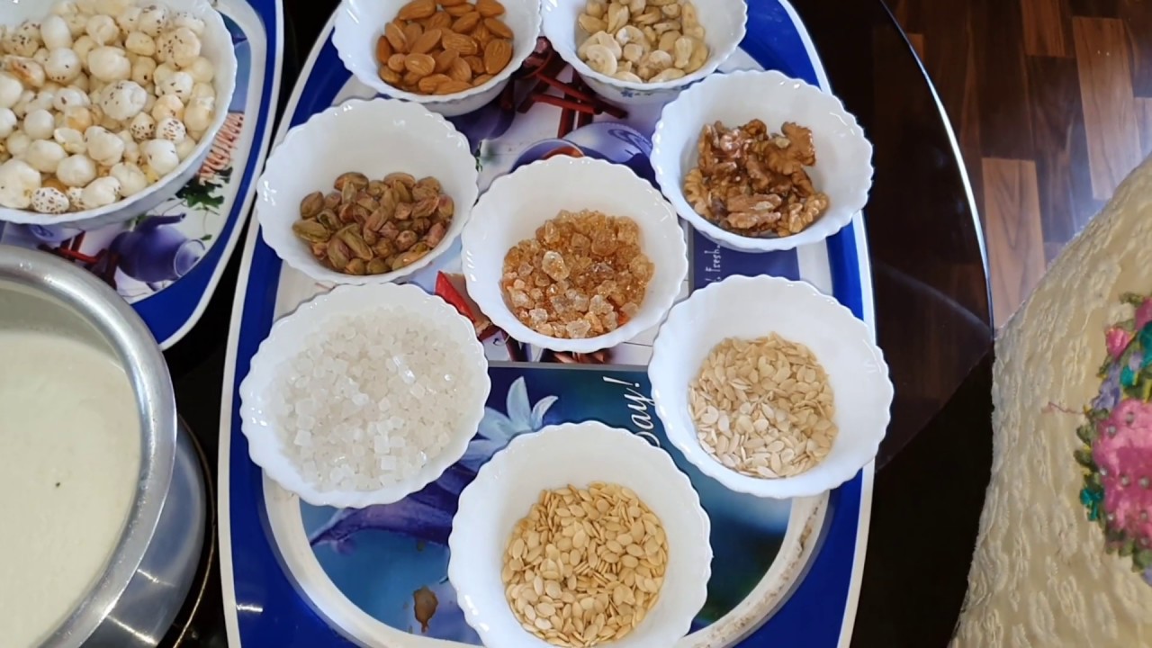 Hyderabadi Mashoor Dry fruits ka harira (Dry fruits Energy Drink) - A recipe by Fatima