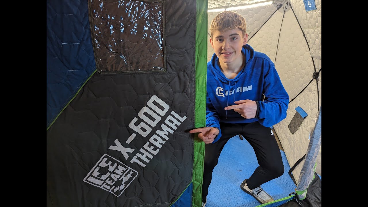 My NEW Ice Camping setup - Clam X600