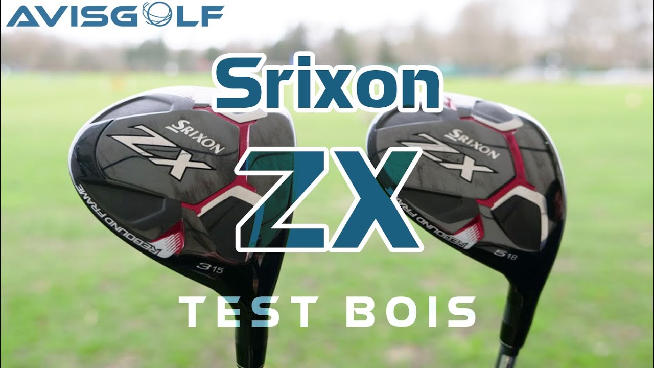 Les Bois SRIXON ZX test&eacute;s par AVISGOLF.com