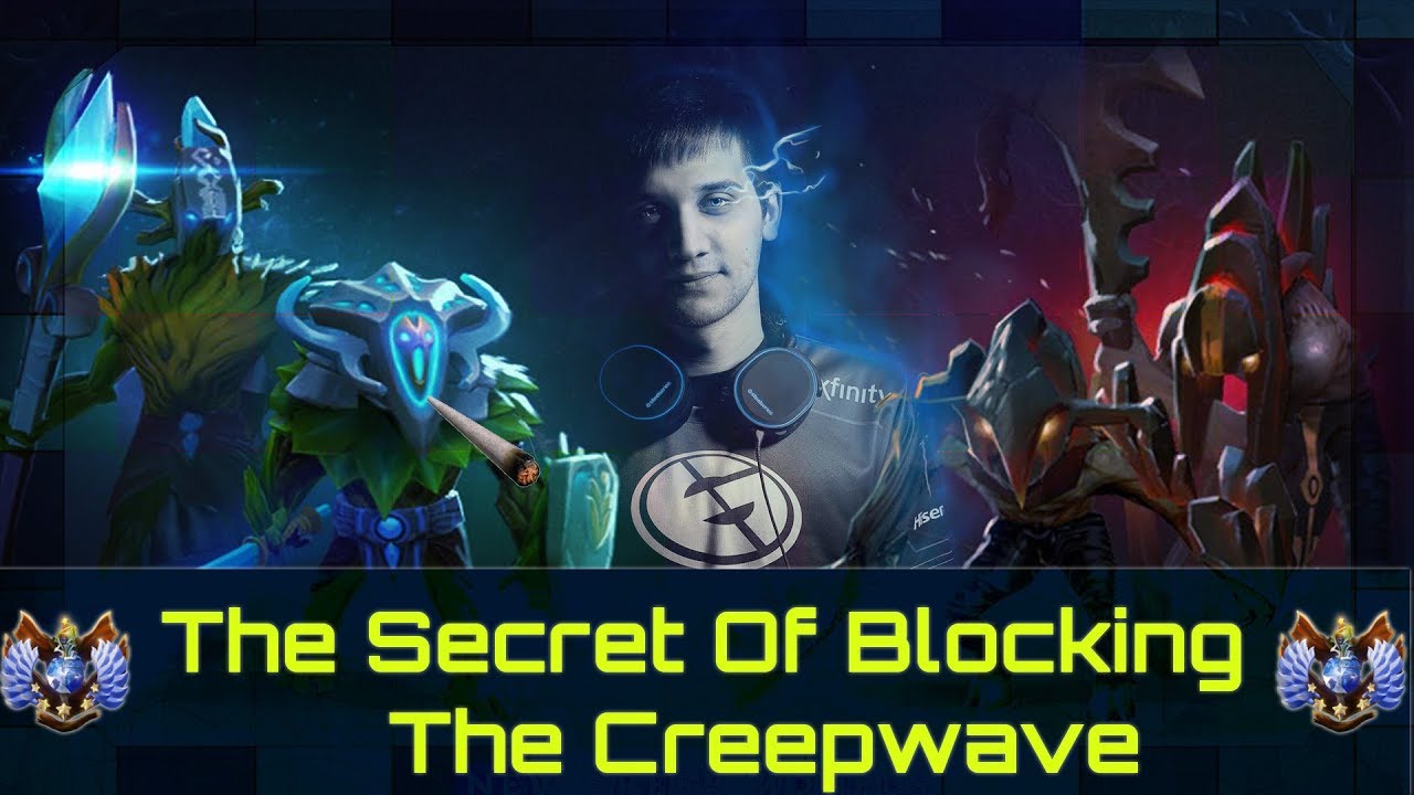 How Pro Players Block The Creep wave | Dota 2 Guide
