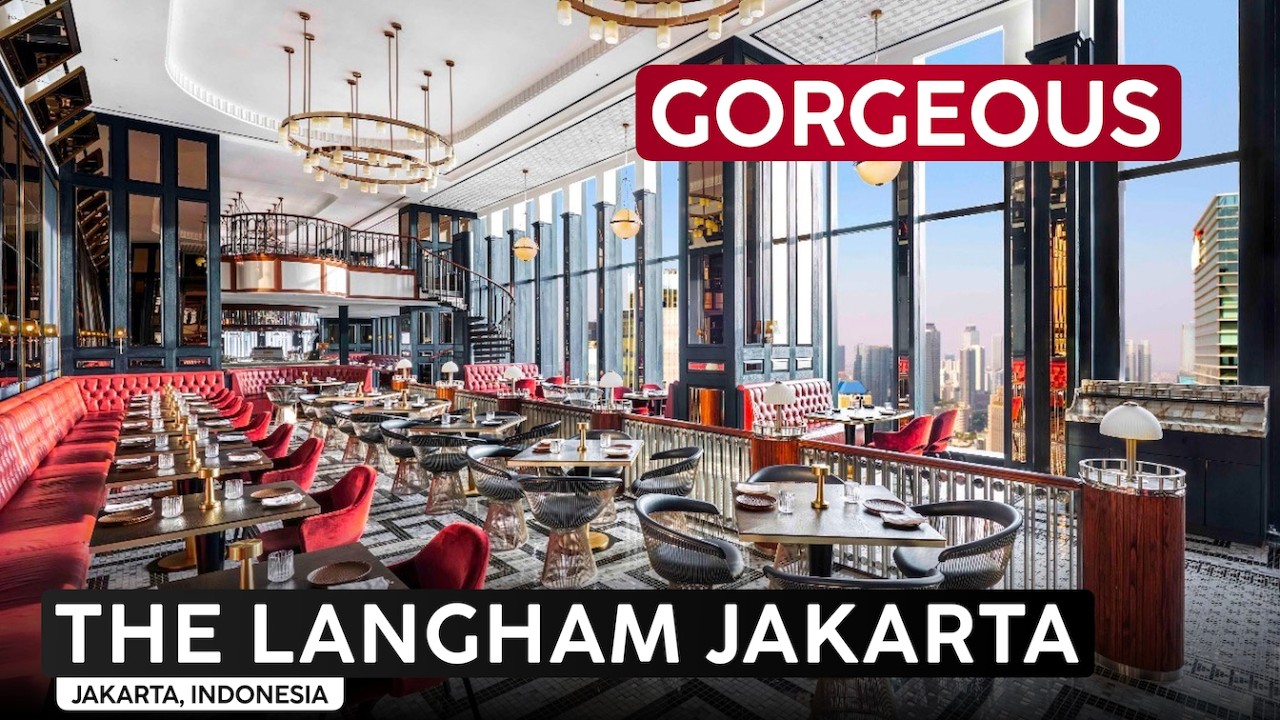 THE LANGHAM JAKARTA · Обзор отеля и отзывы · Джакарта, Индонезия 🇮🇩 Элегантный и роскошный
