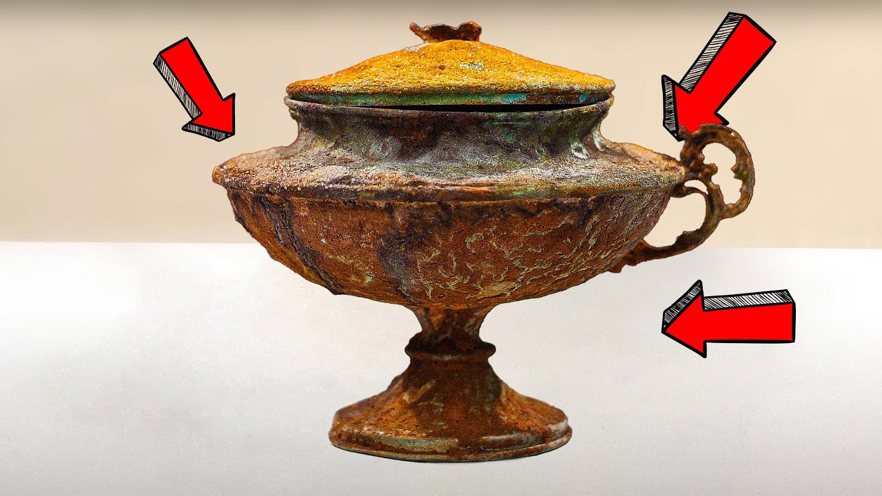 Forgotten Rusty Oil Lamp - Restoration