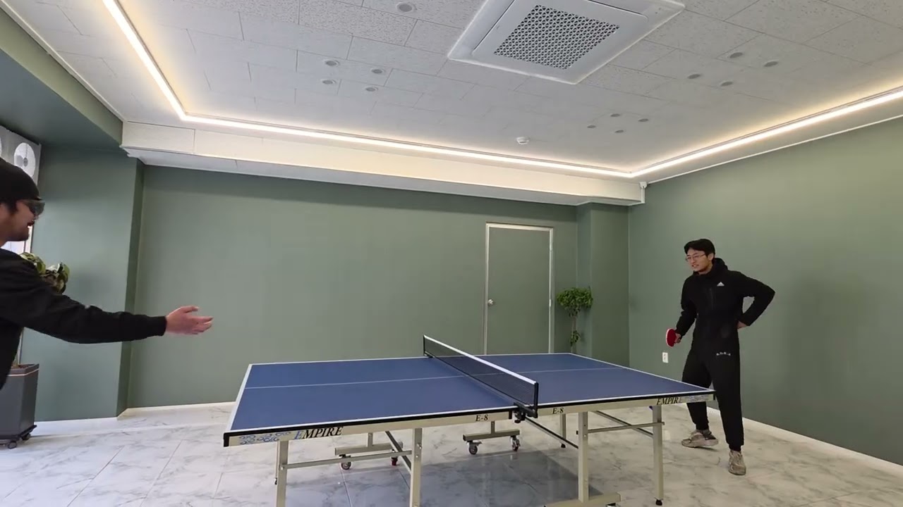 CU플릭스_CU구미황상중앙점 사장님배 탁구 연습 1탄