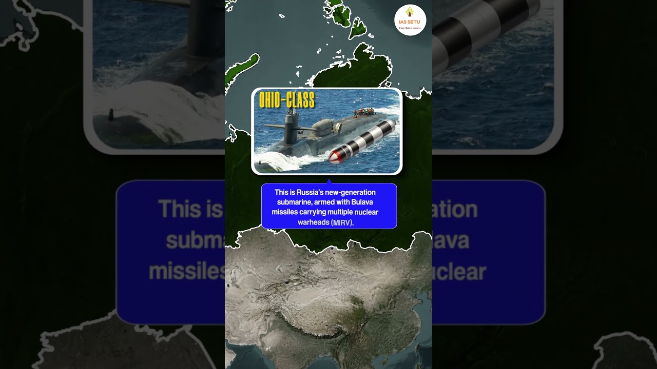World&rsquo;s Deadliest #Submarines | #INS #Arihant to Ohio-Class #Explained | #shorts