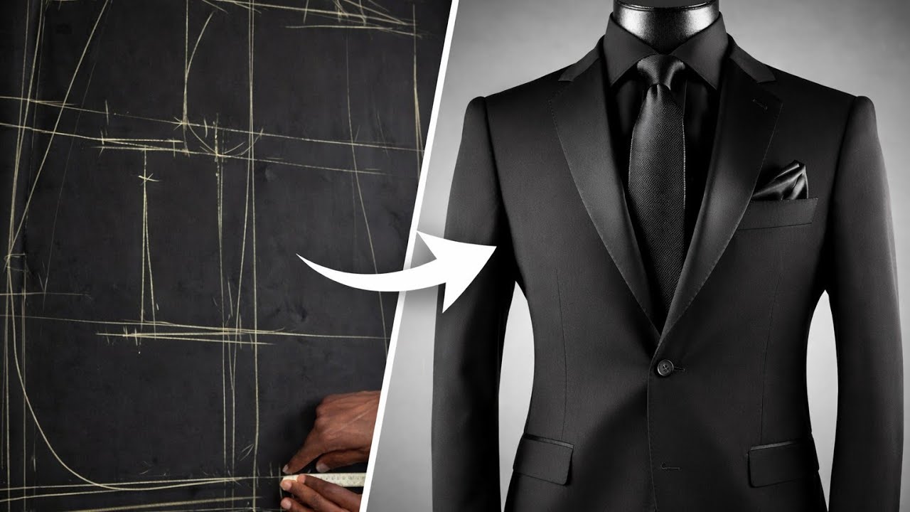 Comment Couper une Veste de A &agrave; Z | M&eacute;thode Compl&egrave;te de Tailleur &Eacute;tape par &Eacute;tape
